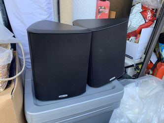 Polk Audio FXI A6 Surround Speakers (Pair, Black)