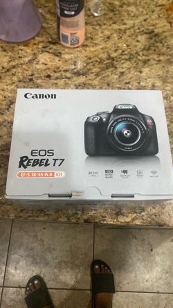Canon EOS Rebel T7 DSLR Camera