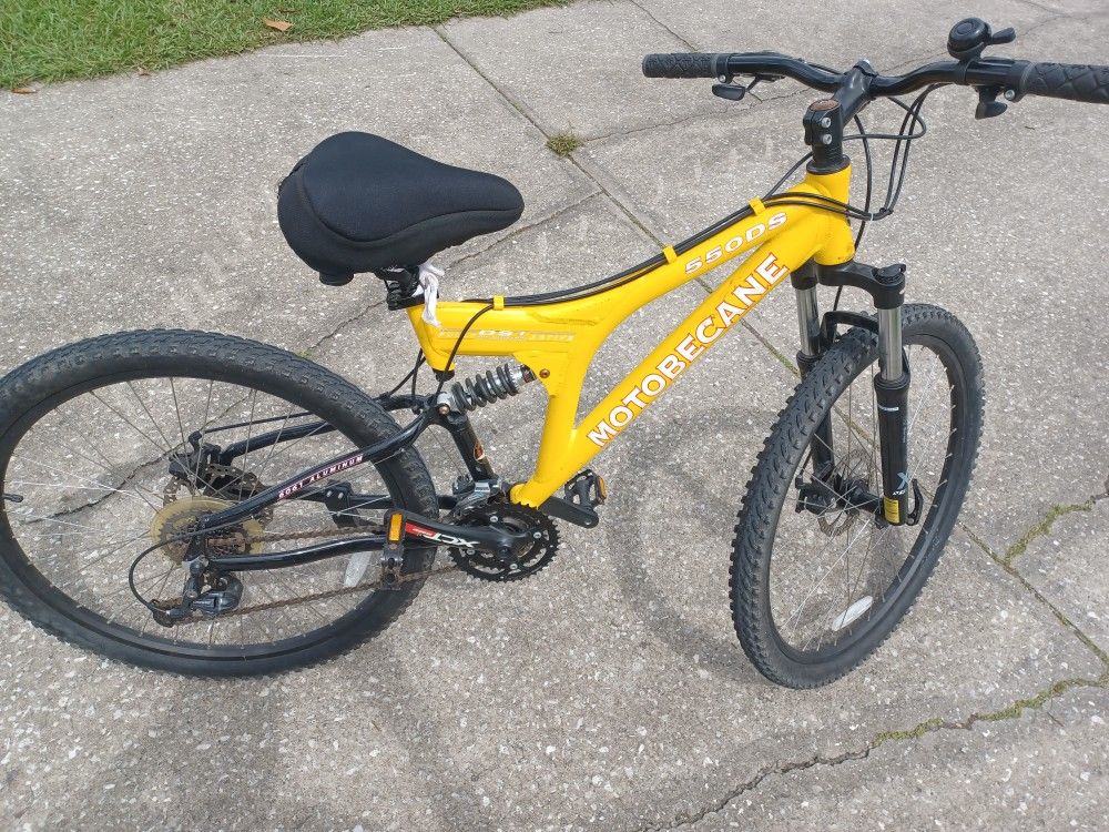 Motobecane 550 Full Suspension Disc Brakes Bike Bicycle Medium Frame - $120 FIRM