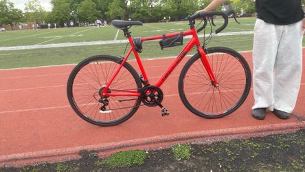 Red bike