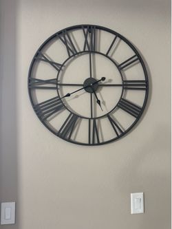 Farmhouse wall clock