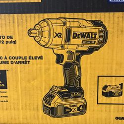 Dewalt Impact Wrench W Battery Only