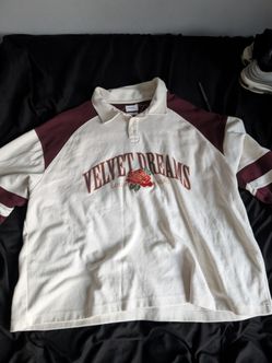 Public Supply XL cropped rugby shirt