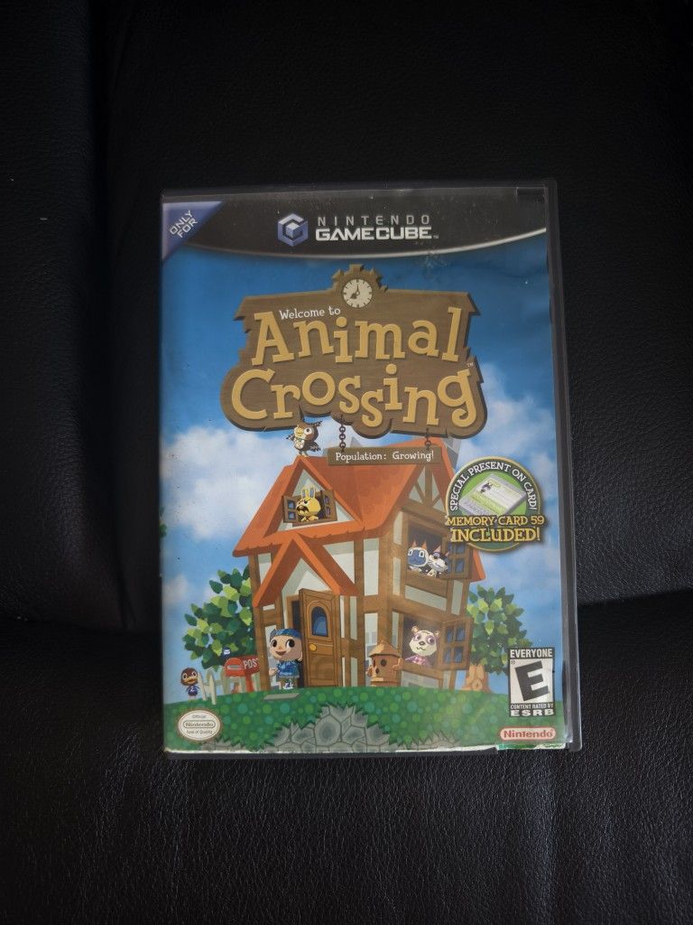Animal Crossing Population: Growing! GameCube (RARE)