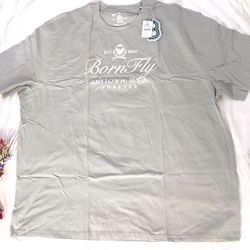 Men’s Born Fly T Shirt Size 6XL