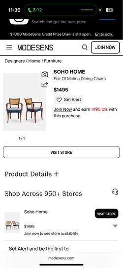 High-end dining chairs