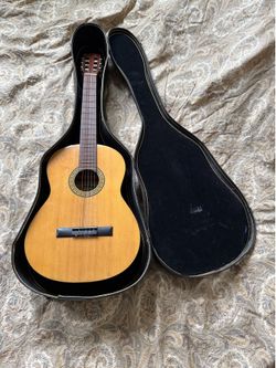 Guitar and case