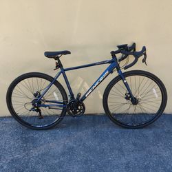Genesis 700c 14-Speed Hybrid Gravel/Commuter/Road Bike - Dual Disc Brakes - Light 20" 51cm Aluminum Frame - Tuned! - Shimano System Set (99% New!)