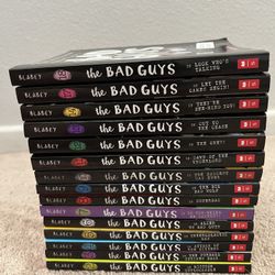 Bad Guys Children’s Book Series - 15 Books 