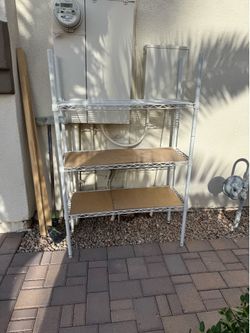 Garage shelf rack for storage