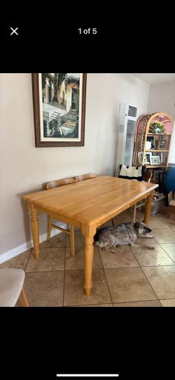 Solid Wood Dining Table