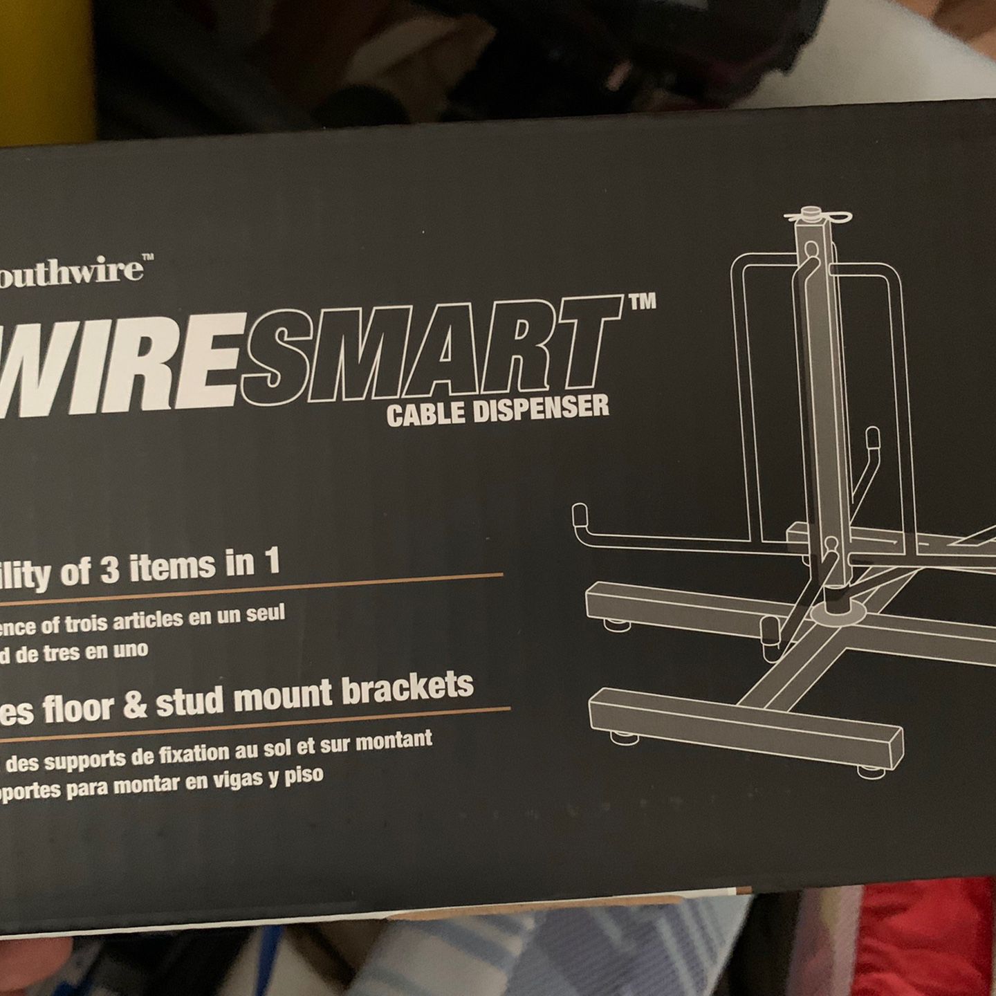 Southwire WireSmart Cable Dispenser, Floor or Stud Mounted