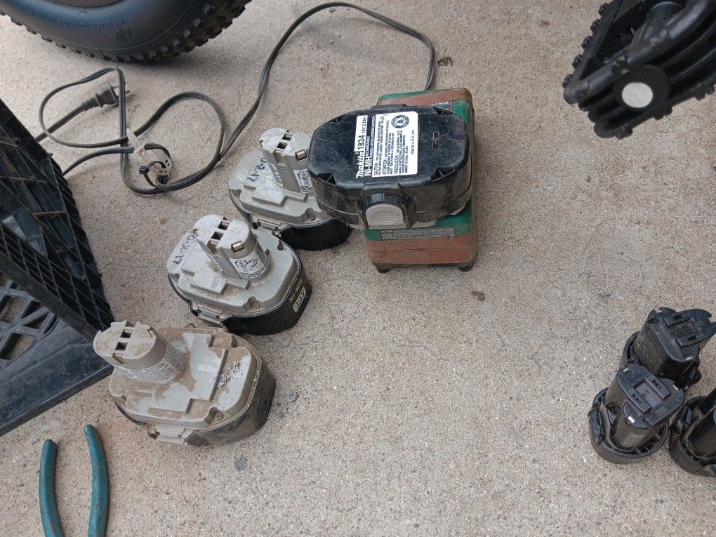 Makita Batteries And Charger