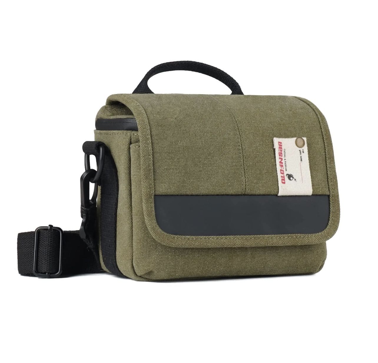 Camera Bag Small Mirrorless Camera Shoulder Bag Purse Waterproof Canvas Cute Compact Camera Messenger Bag Case Besnfoto   