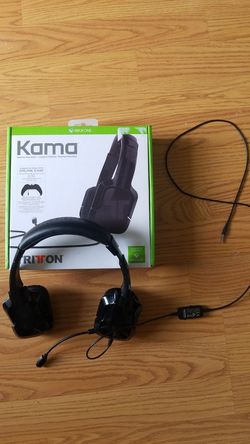 Xbox one headset.