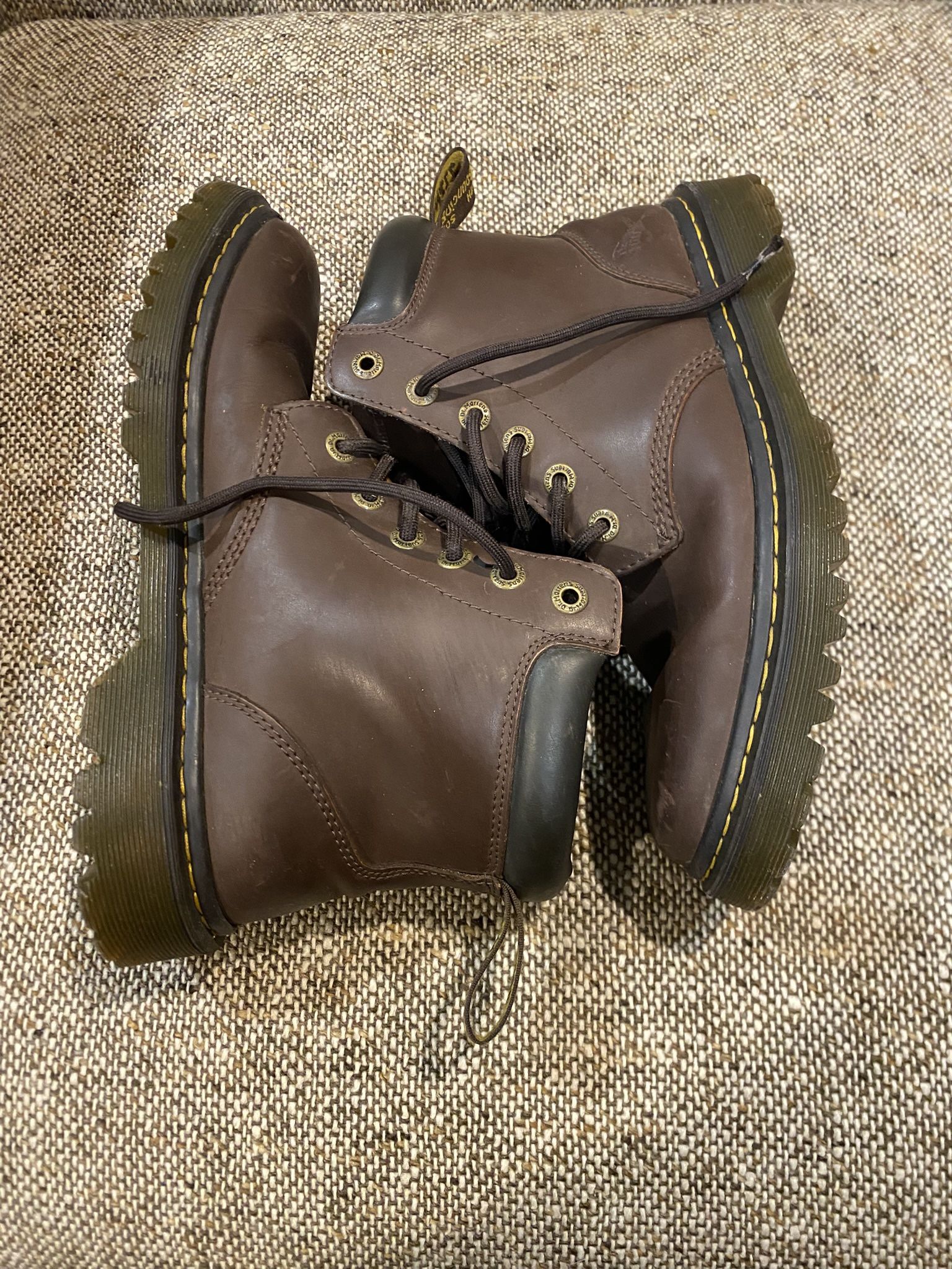 Dr. Martens Boots Size 8 Brown