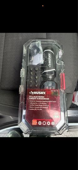 husky torque screwdriver