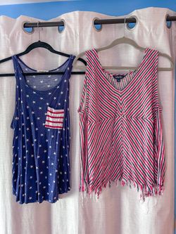 Women’s 4th of July Tops - Medium & Large