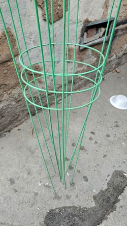 soporte cónico para plantas.