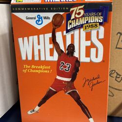 🏀 1999 Michael Jordan Wheaties Box – Collector’s Edition