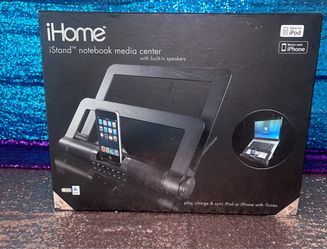 iHome iStand Notebook Media Center with Speakers