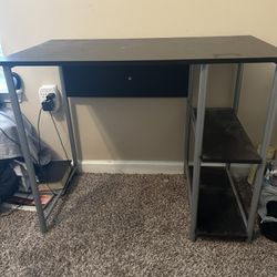 Mattress, Computer Desk, Dresser 