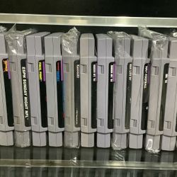 SNES Games (individually Priced And Sold Separately)