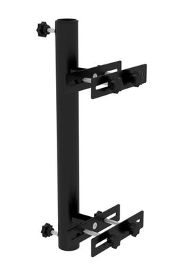 6.6 lbs. Steel Patio Umbrella Base in Black, with Adjustable Clamps