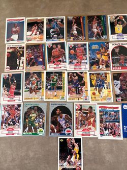Lot of Vintage NBA Basketball Cards 1990s