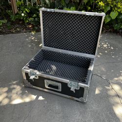 Used Road Case With Handle And Wheels For PC/Electronics 