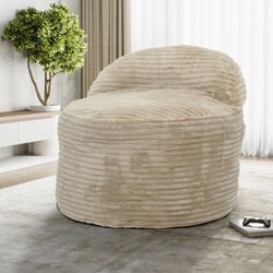 Sealy 2-In-1 Memory Foam Bean Bag Chair & Bed Function