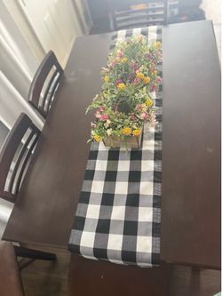 Table with six  chairs