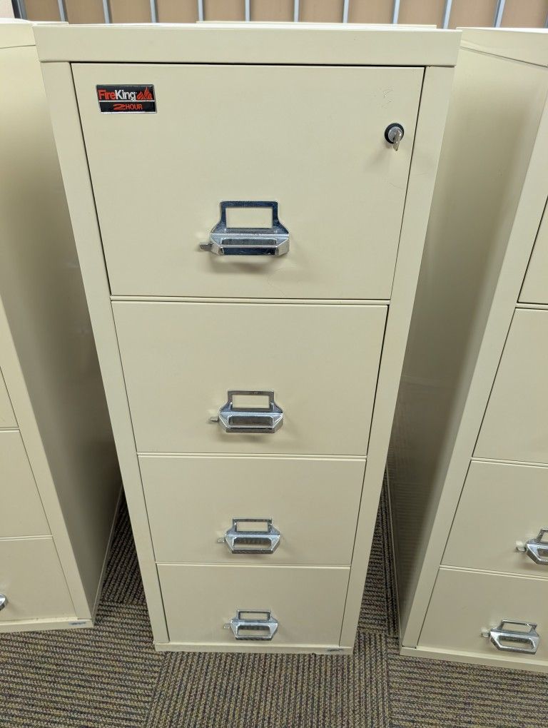 Fire King File Cabinets (5) Of Them
