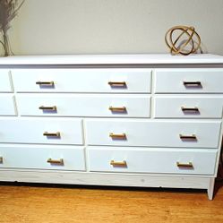 Modern White Dresser