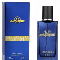 MANNER 55ml Eau de Toilette – Deep Blue Elegance in Every Spray