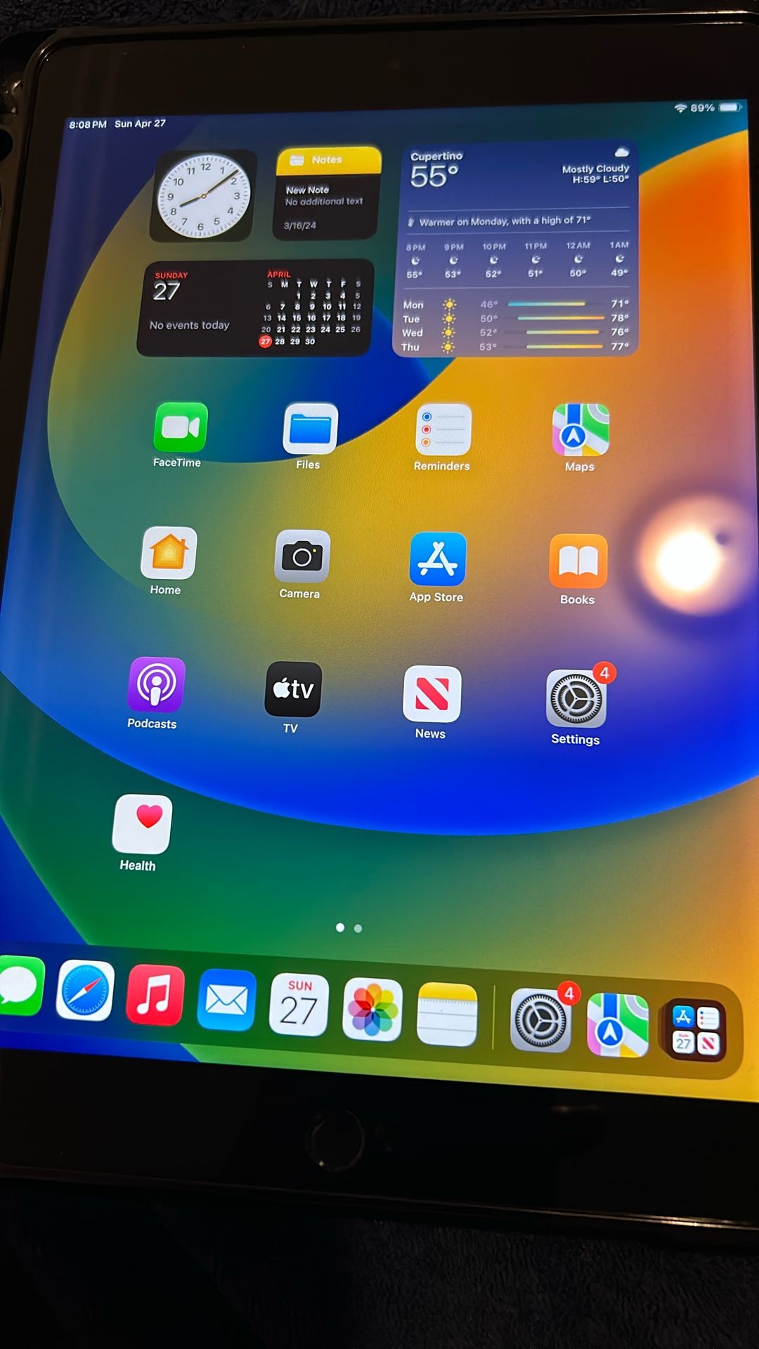 iPad 9th Generation WiFi + Cellular