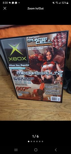 24x18 Rare Xbox Mechassult 2 advertisement Framed poster