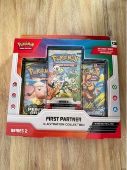 Pokemon first partner series 2 sealed brand new