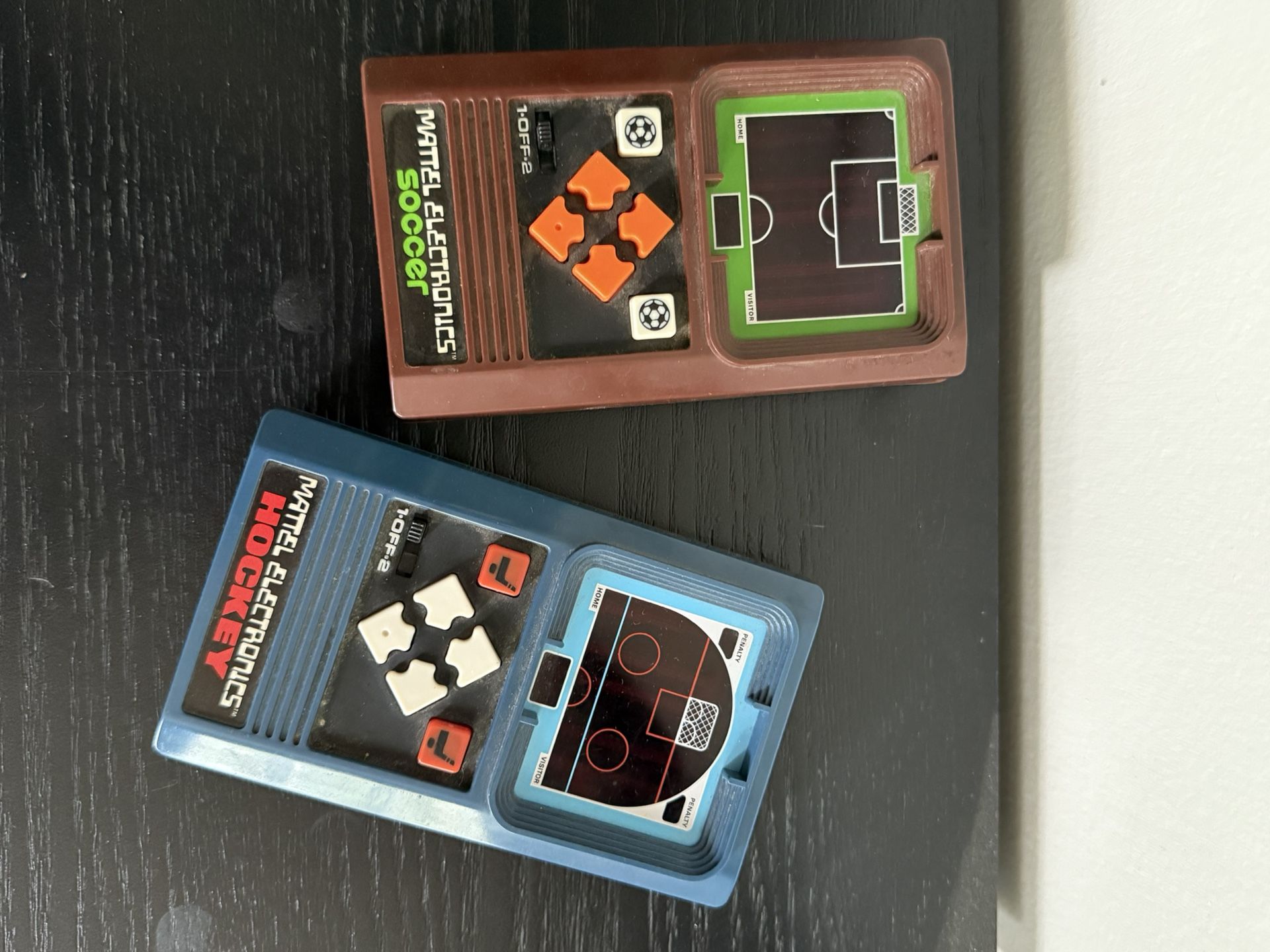 1978 Mattel Electronics Hockey/Soccer Bundle 