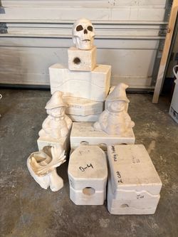 Halloween slipcast molds for ceramics