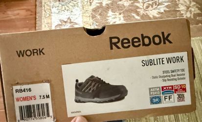 Reebok work shoes-NEVER WORN