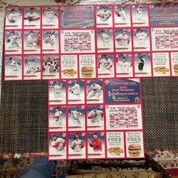 Full Set Of Red Sox World Championship Macdonalds Collection Of Card 