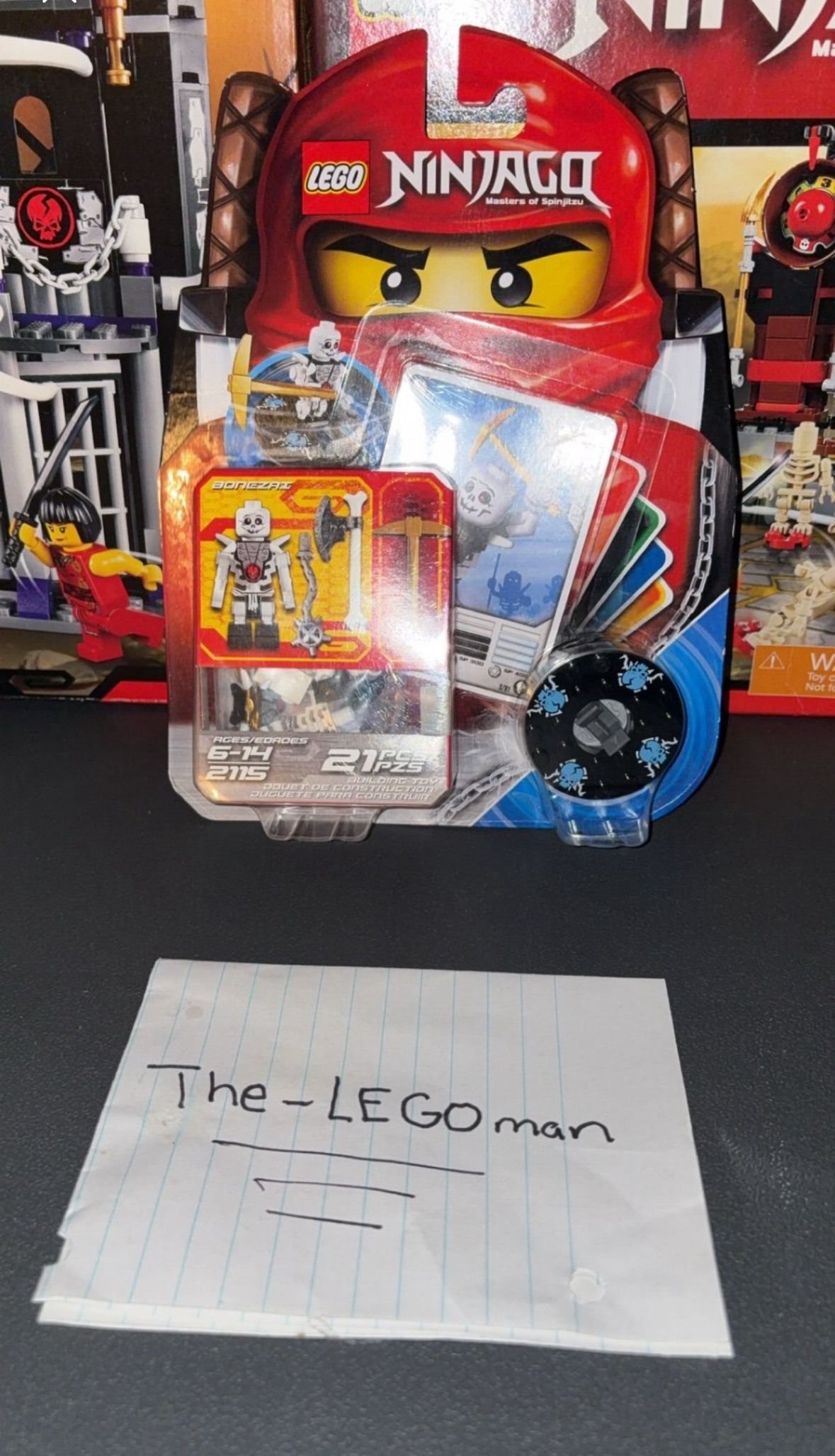 Lego Ninjago Bonezai 2115 spinner set (New)