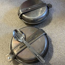 2x Camping Cooking Kit