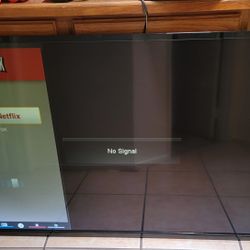 60" Vizio Smart TV with stand and remote