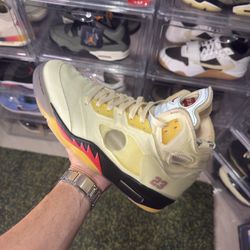 Jordan 5 Sail Off White