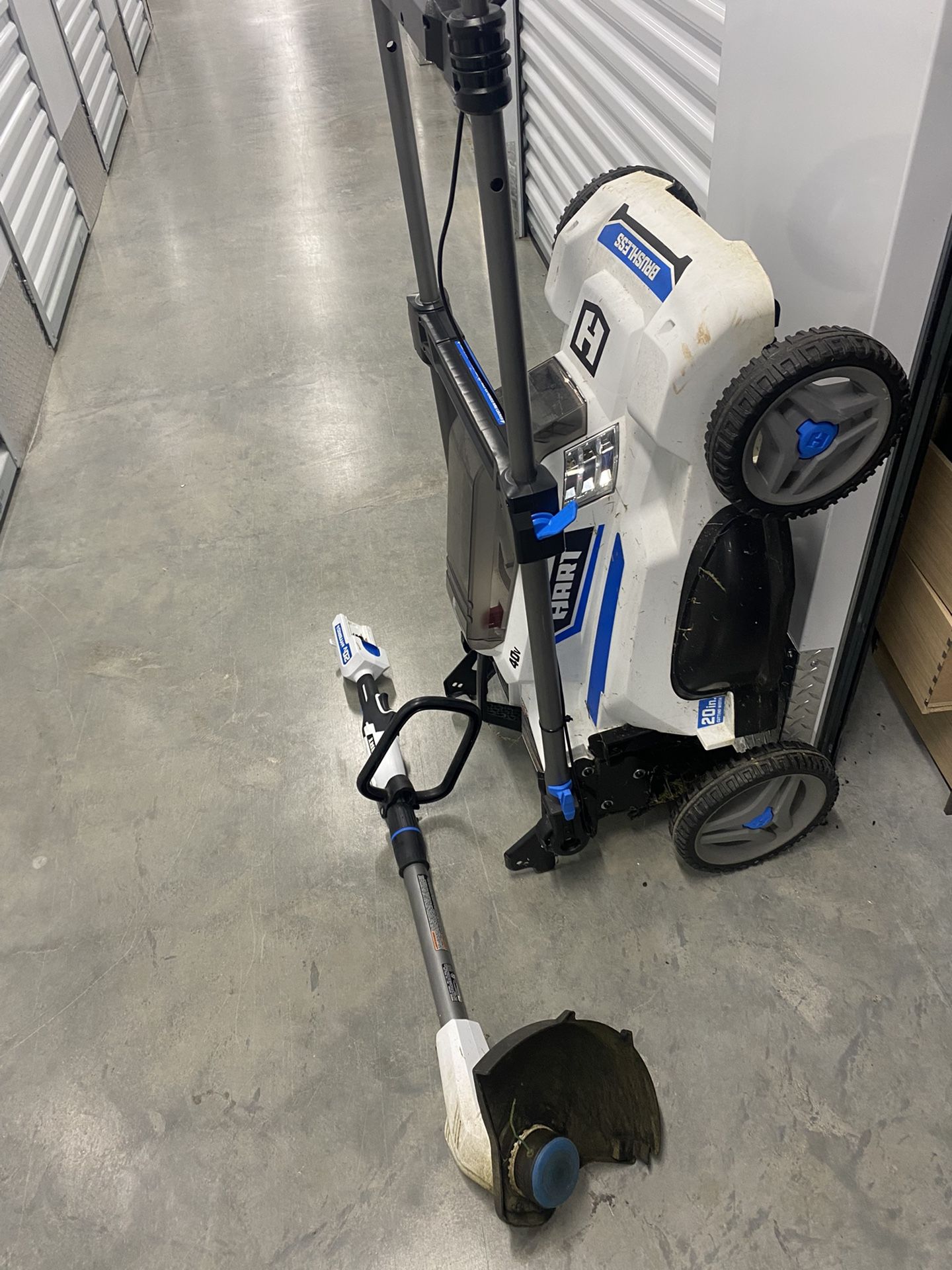 HART 40v Lawn Mower & Hart Weed Trimmer for Sale in Christiana, DE