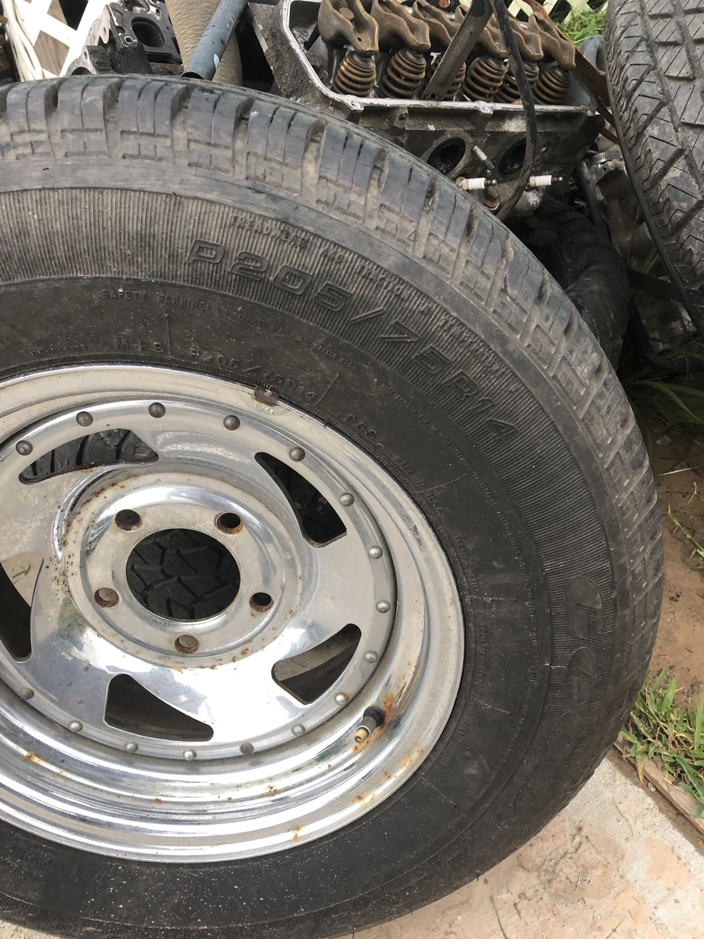 S10,camaro,4.5 bolt pattern rims and tires for Sale in Cleveland, TX