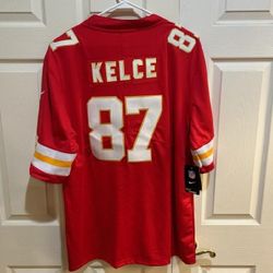 NFL.  CHIEFS. TRAVIS KELCE JERSEY.  SIZE XL ✅. NIKE. 