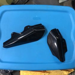 97-07 Harley Touring Exhaust Heat Deflectors 